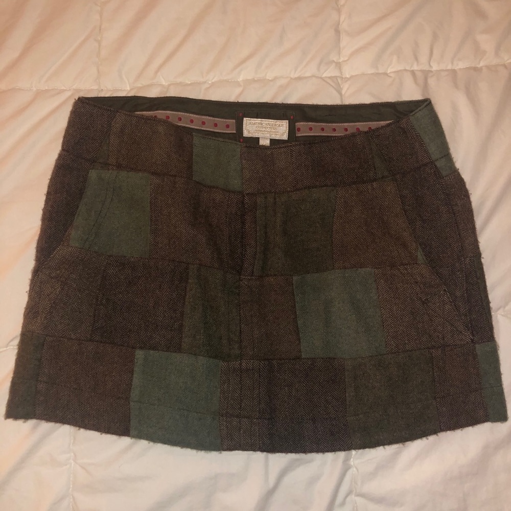 American Eagle Patchwork Skirt - image 1